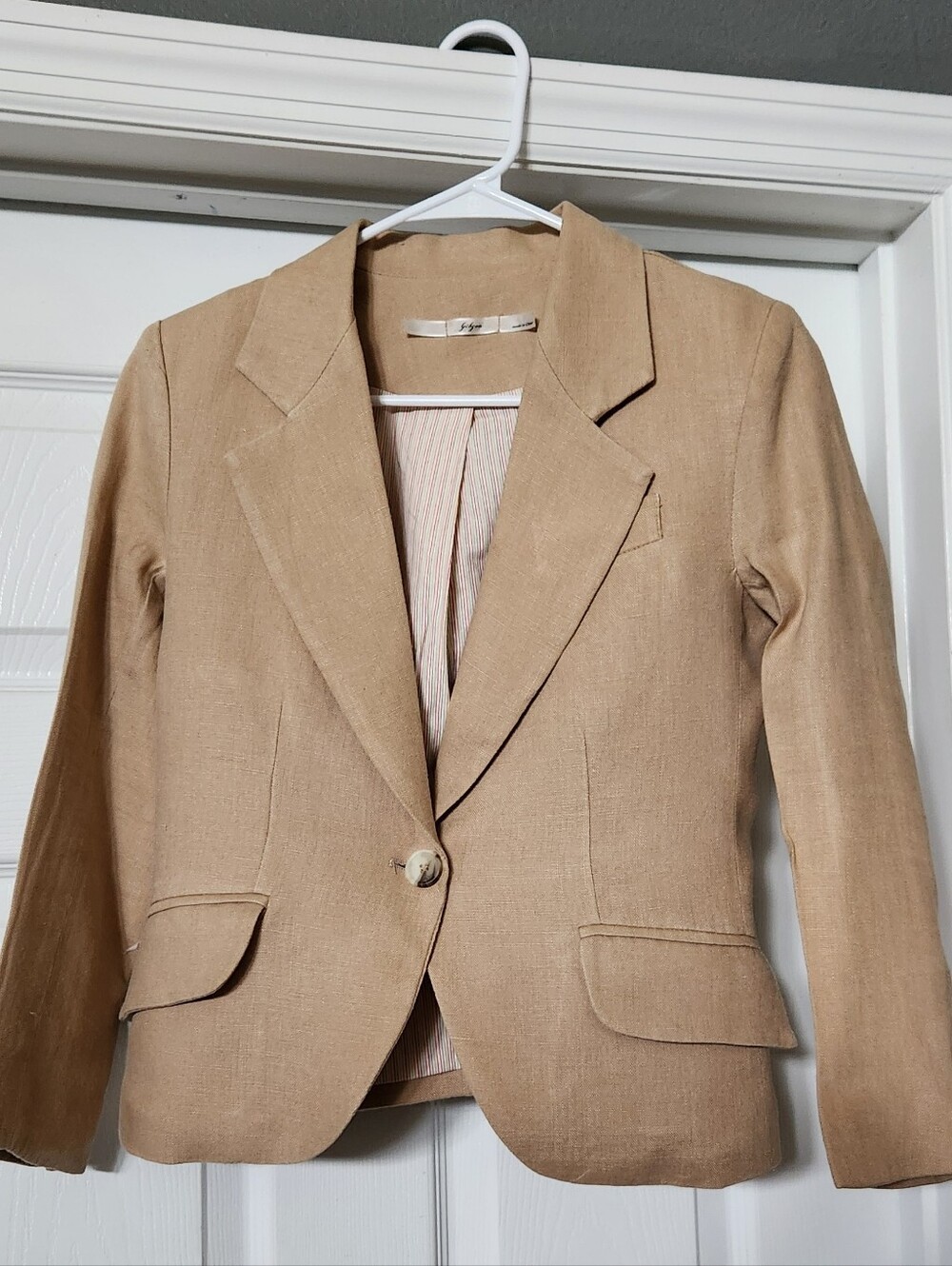 Gibson Tan Textured Jacket
